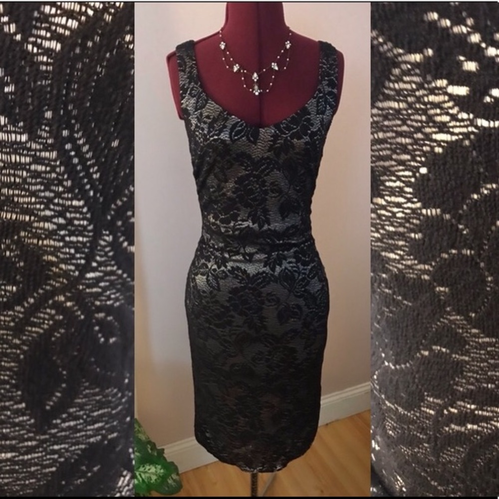 Gorgeous Silver and Black Laundry by Shelli Segal